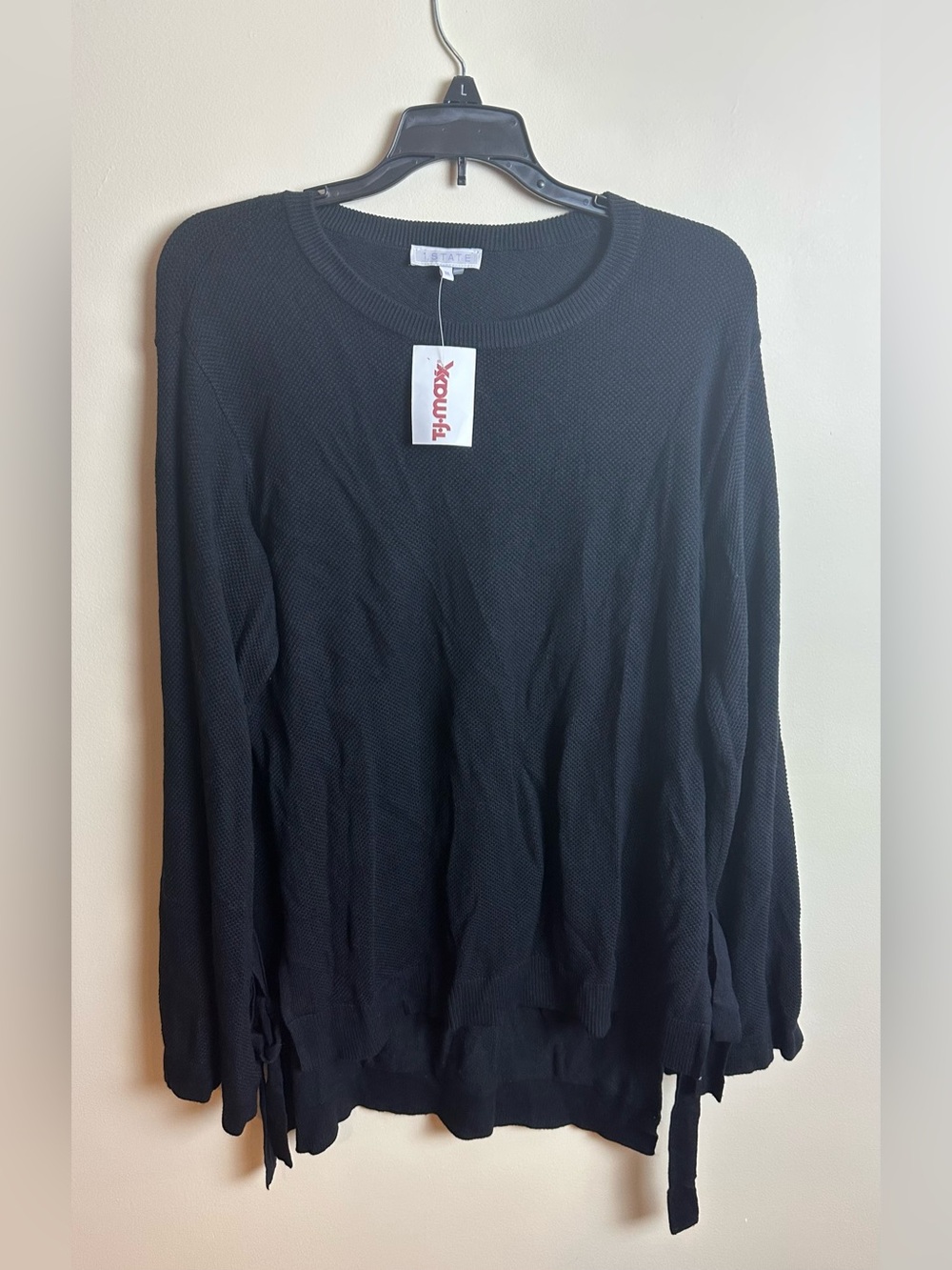 1STATE Knit Bell Sleeve Sweater